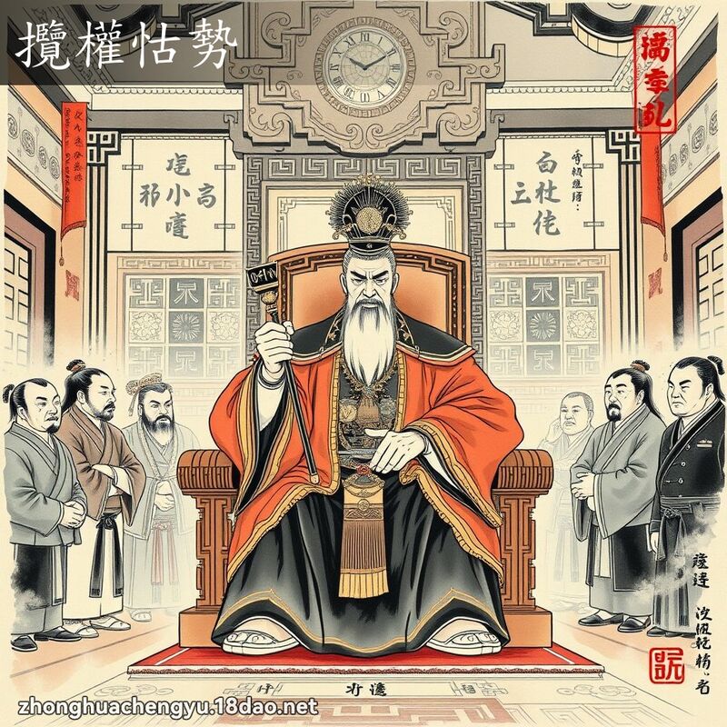 攬權怙勢 配图