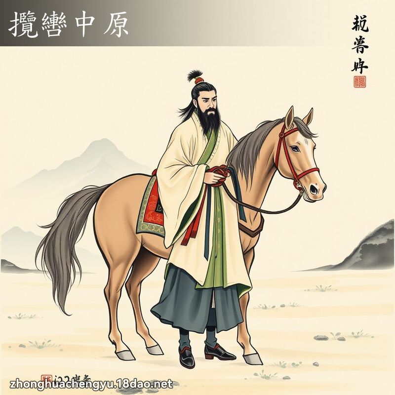 攬轡中原 配图