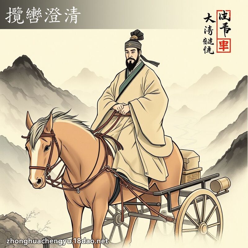 攬轡澄清 配图