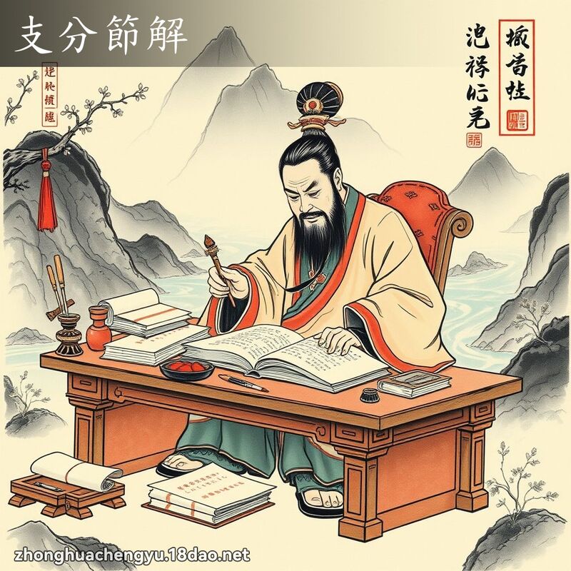 支分節解 配图
