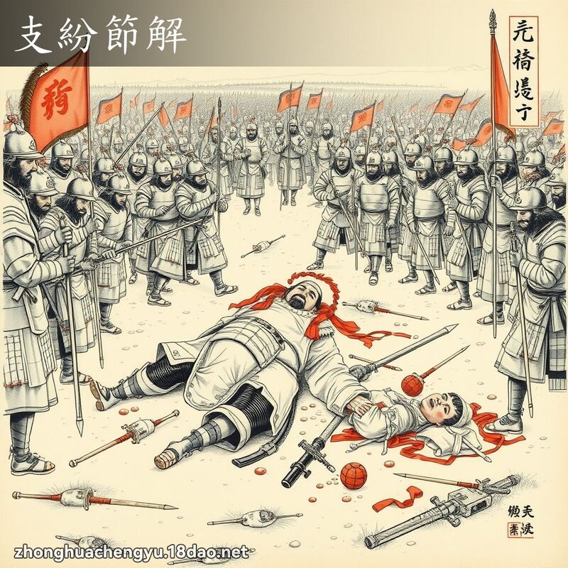 支紛節解 配图