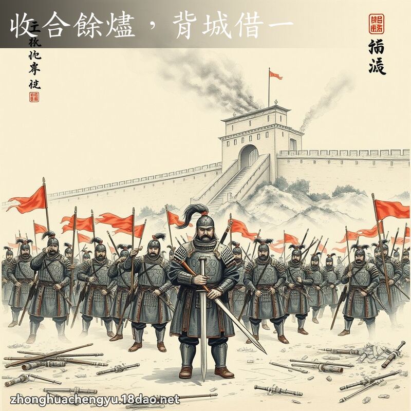 收合餘燼,背城借一 配图