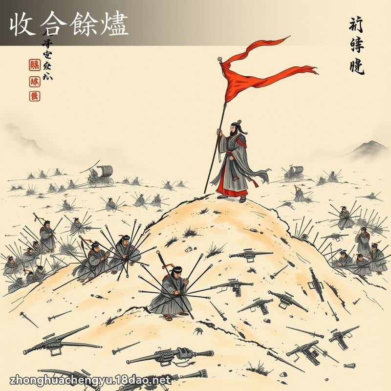 收合餘燼 配图
