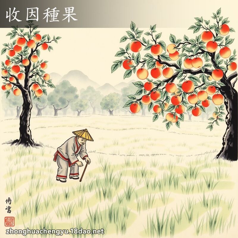 收因種果 配图