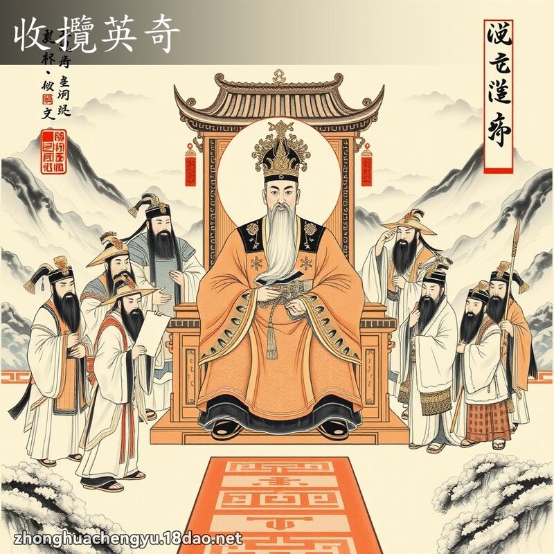 收攬英奇 配图