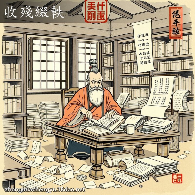 收殘綴軼 配图