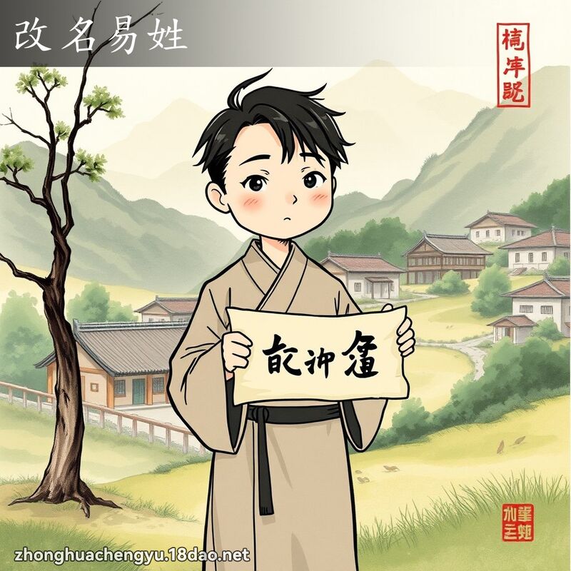 改名易姓 配图