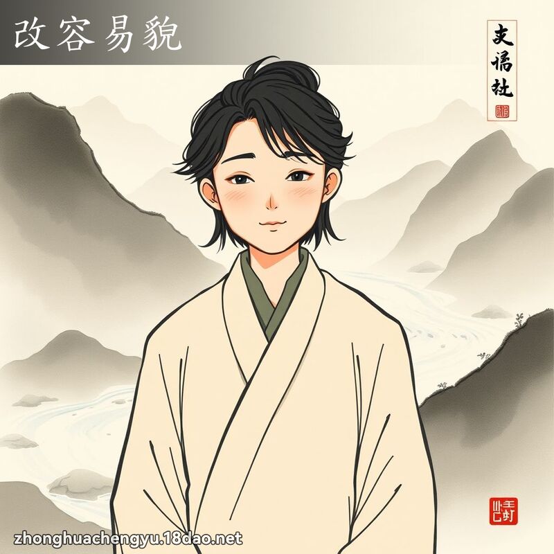 改容易貌 配图