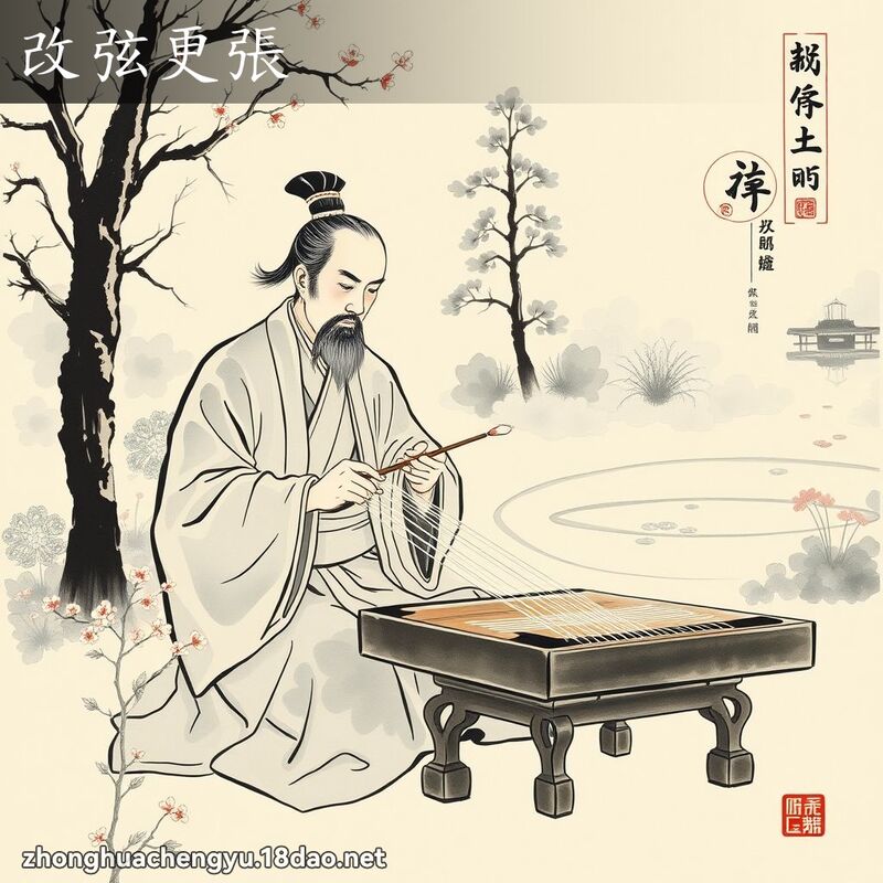 改弦更張 配图