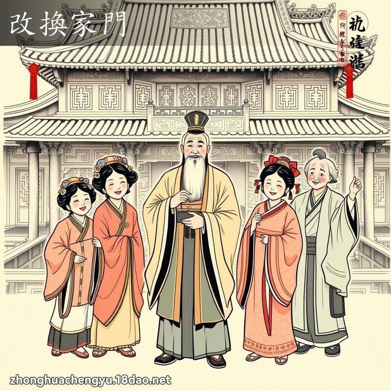改換家門 配图