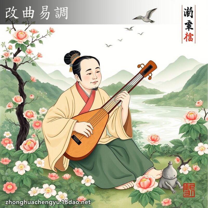 改曲易調 配图