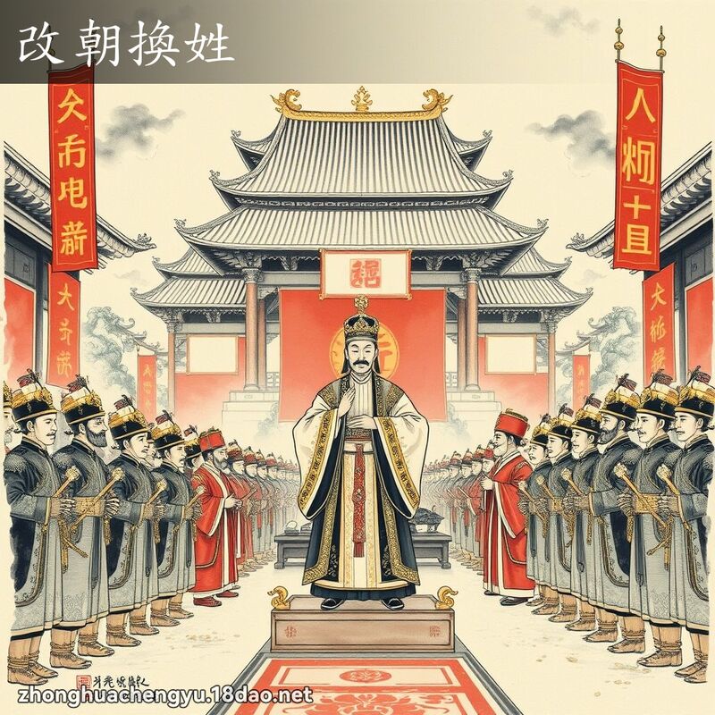改朝換姓 配图