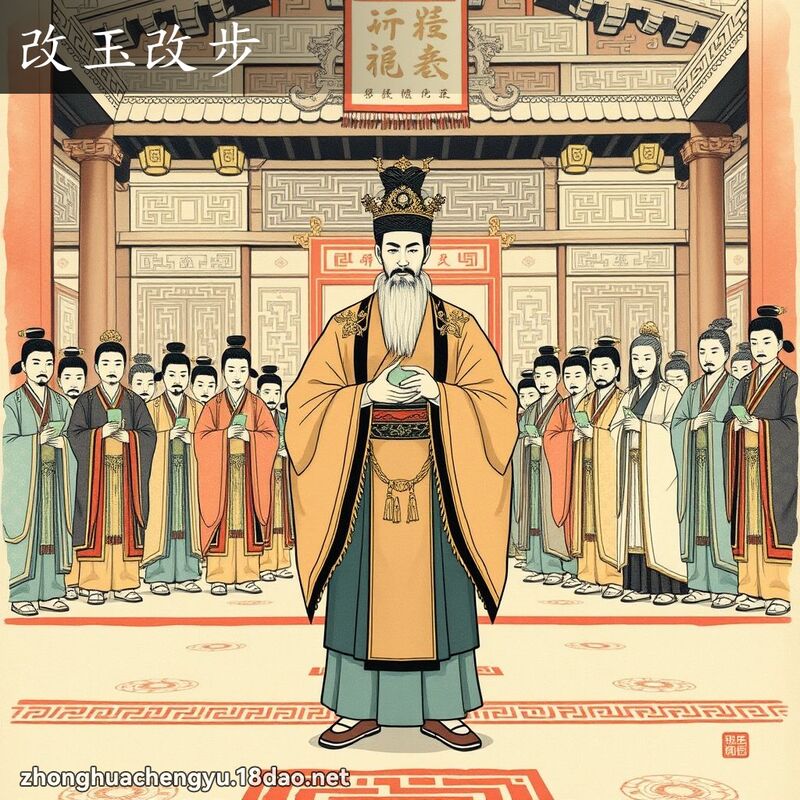 改玉改步 配图