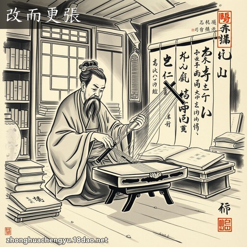 改而更張 配图