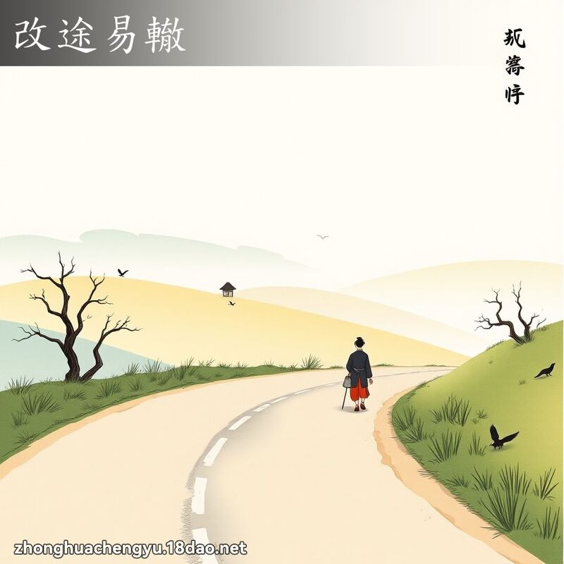 改途易轍 配图