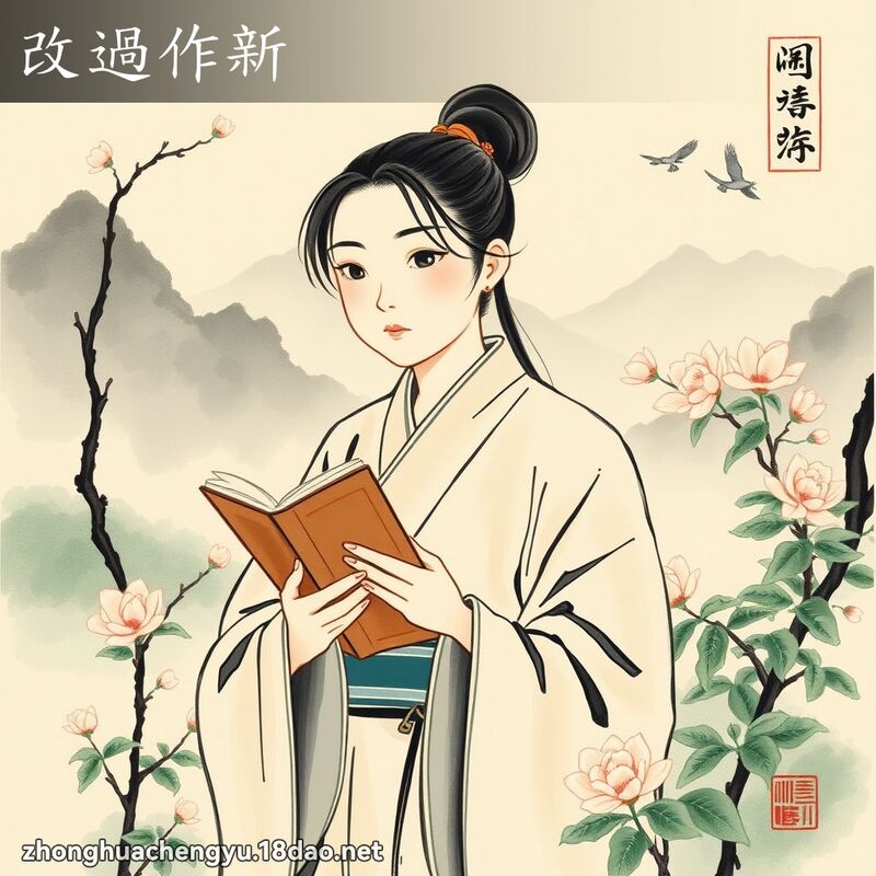 改過作新 配图
