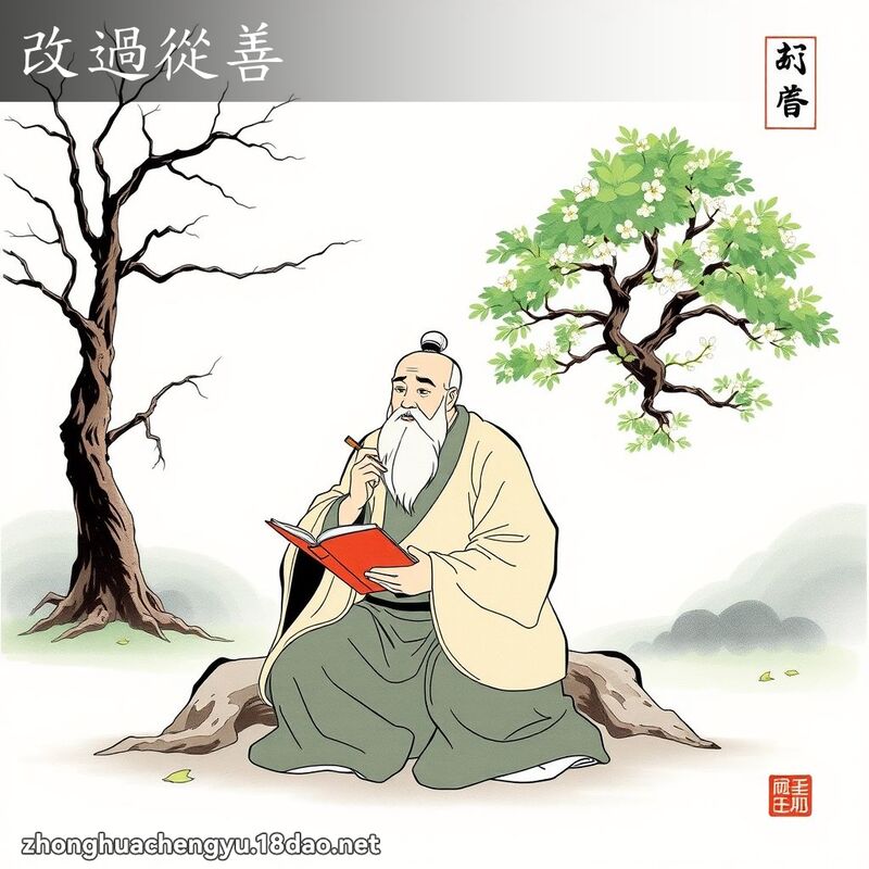 改過從善 配图