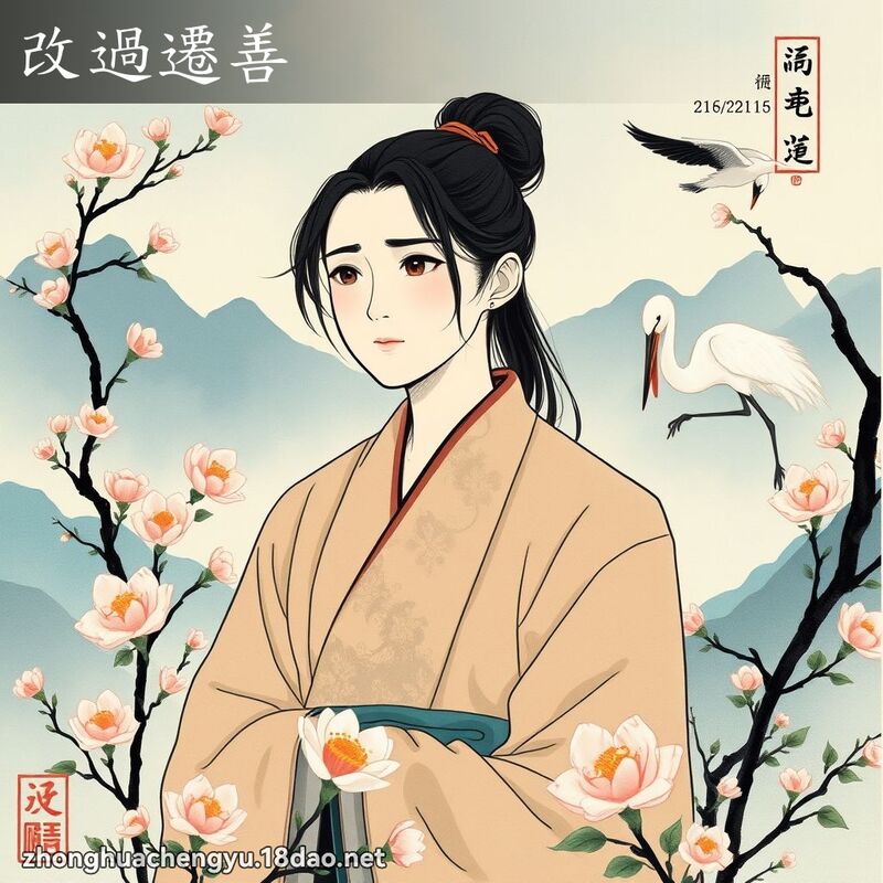 改過遷善 配图