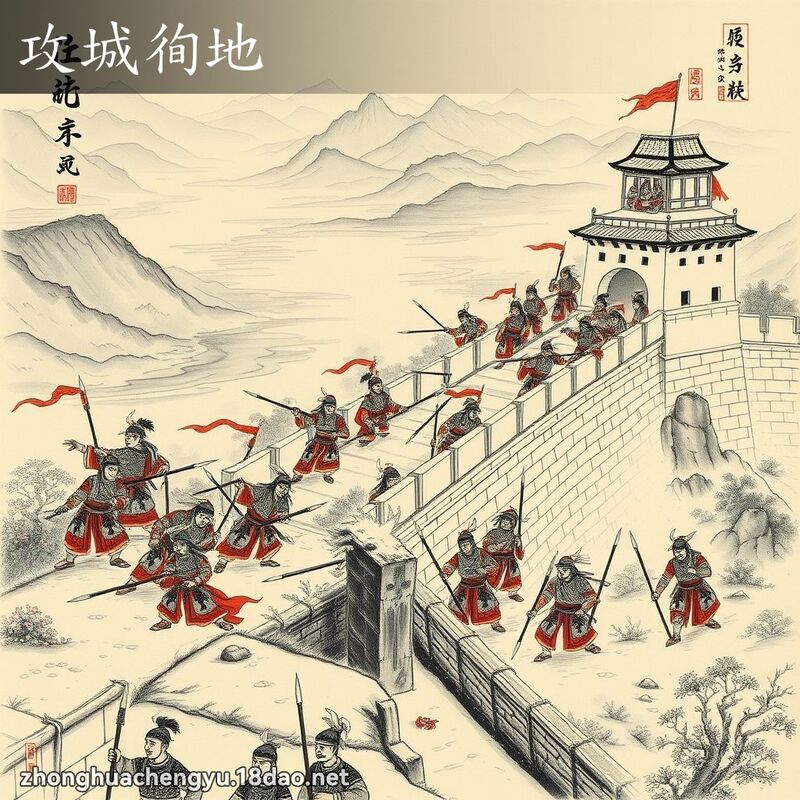 攻城徇地 配图