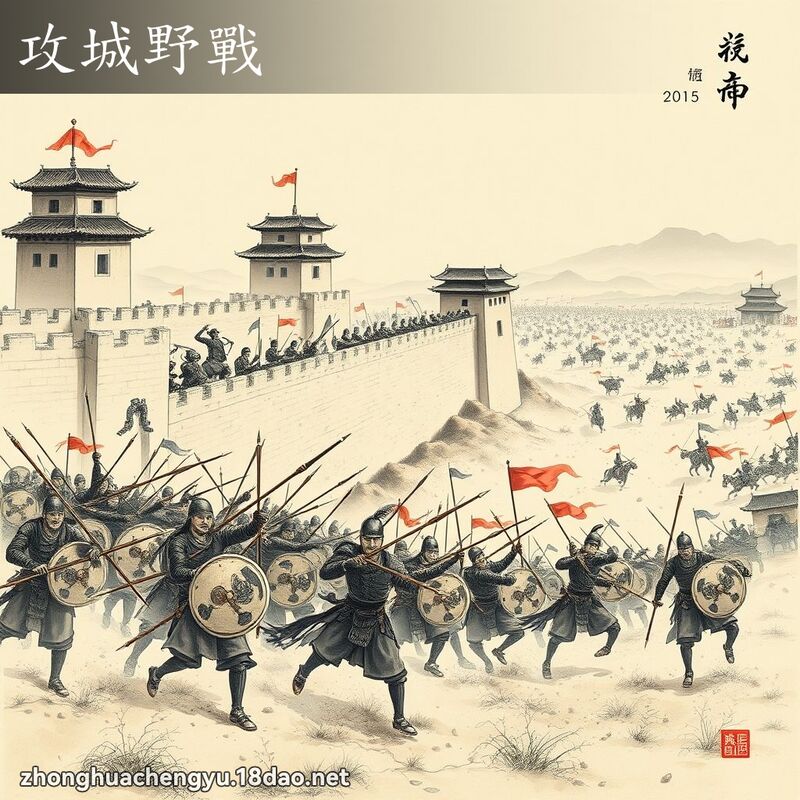 攻城野戰 配图