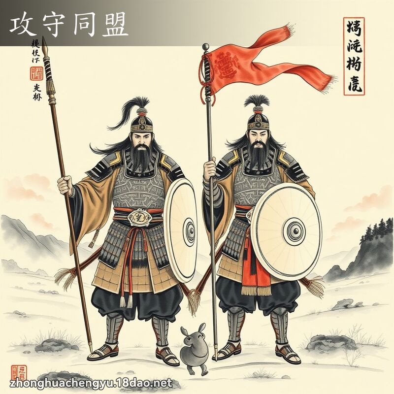 攻守同盟 配图
