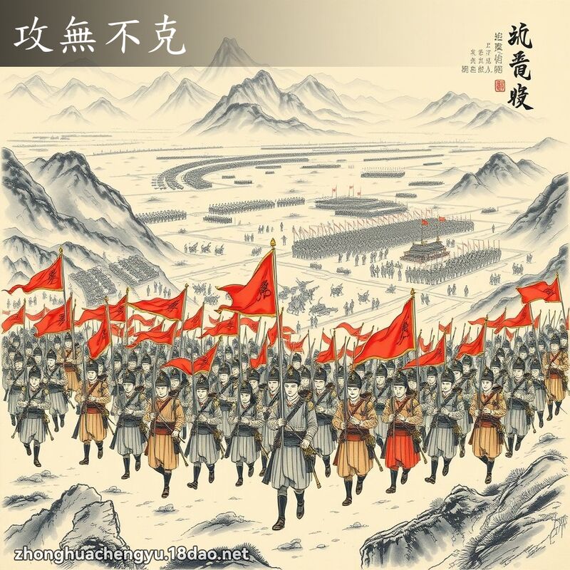 攻無不克 配图