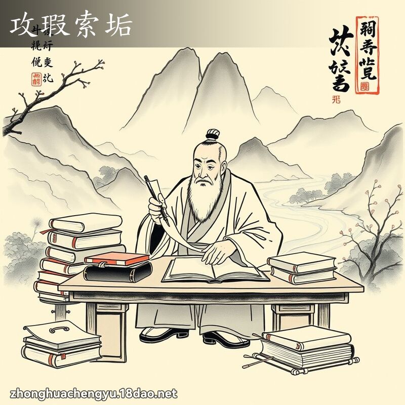 攻瑕索垢 配图