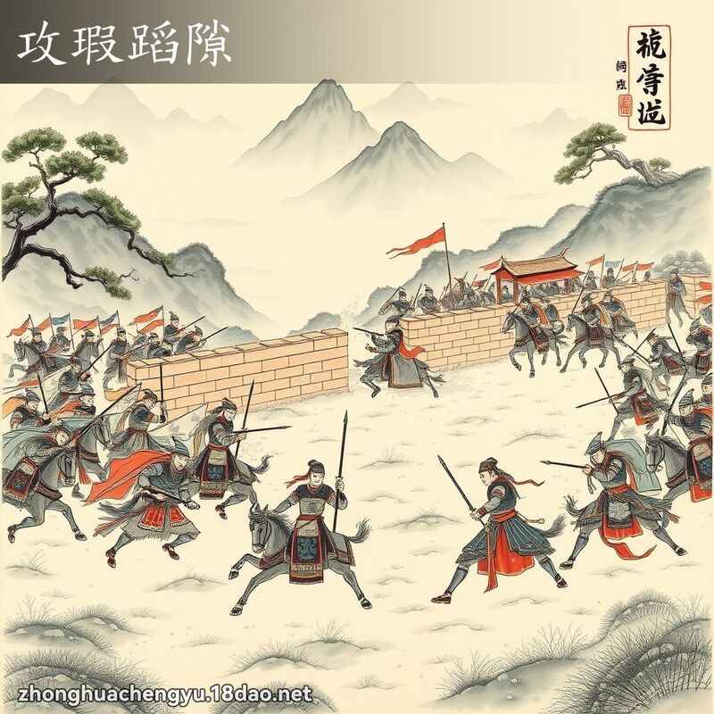 攻瑕蹈隙 配图