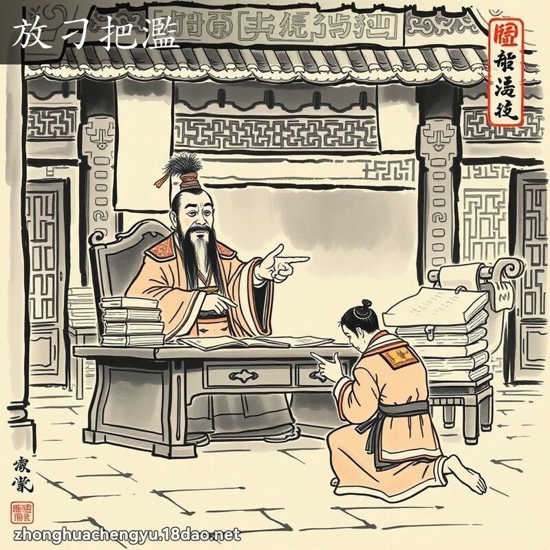放刁把濫 配图
