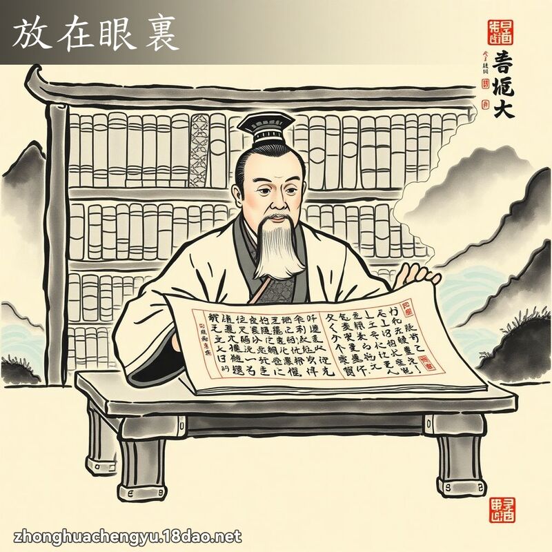 放在眼裏 配图