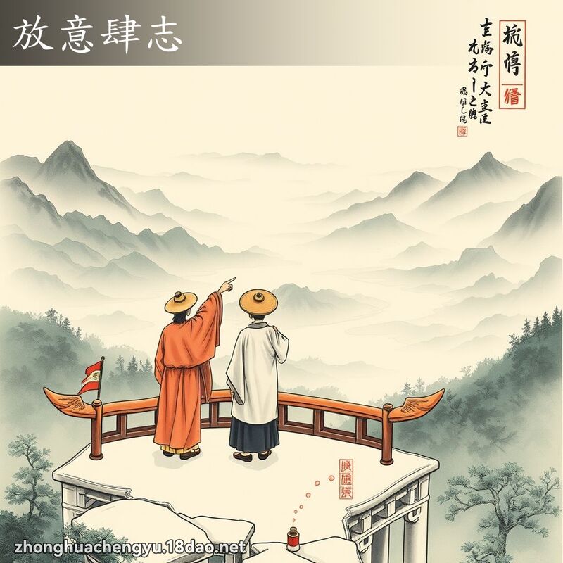 放意肆志 配图