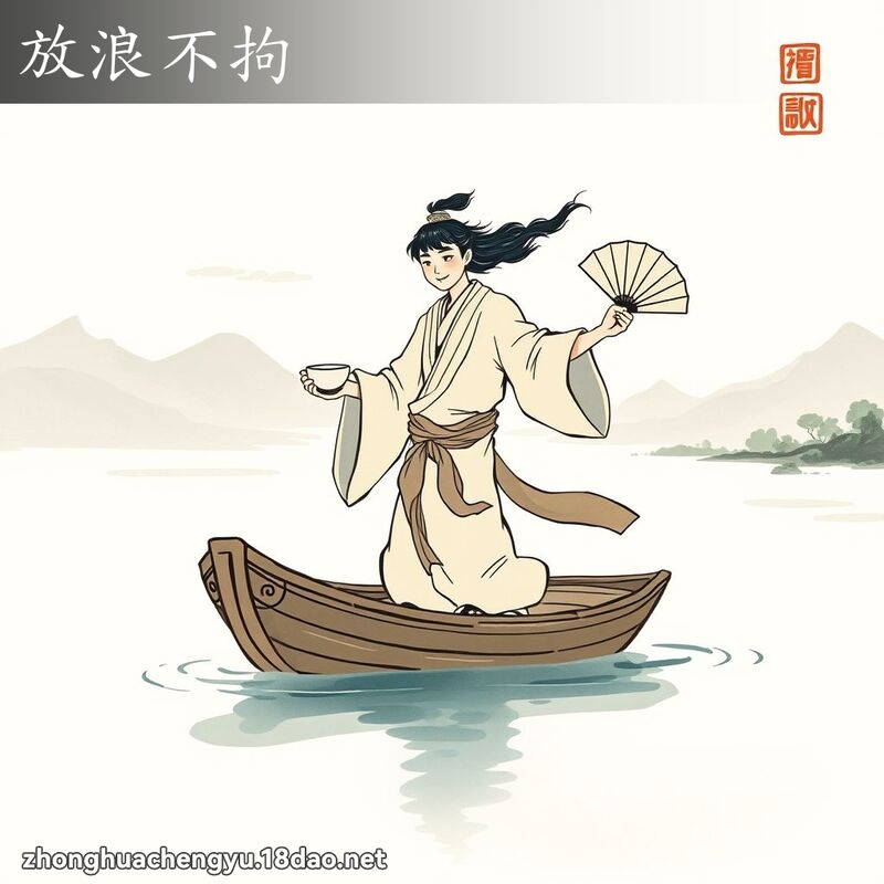 放浪不拘 配图