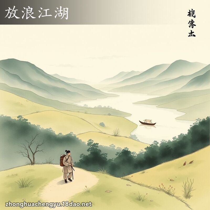 放浪江湖 配图