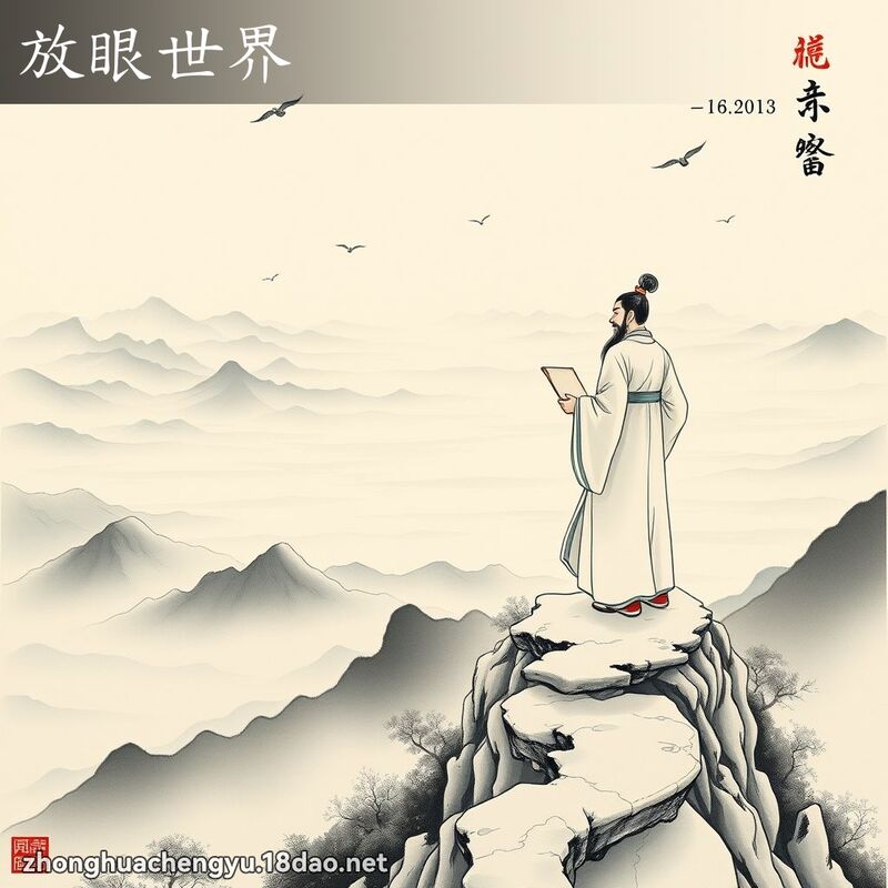 放眼世界 配图