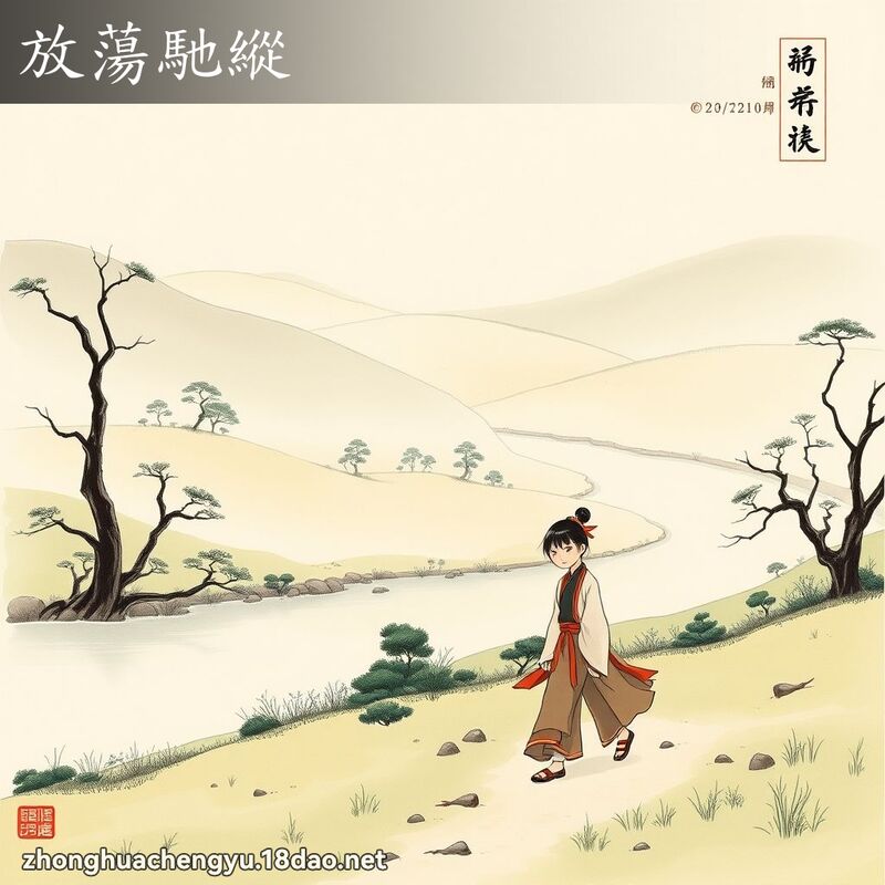 放蕩馳縱 配图