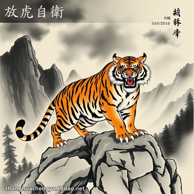 放虎自衛 配图