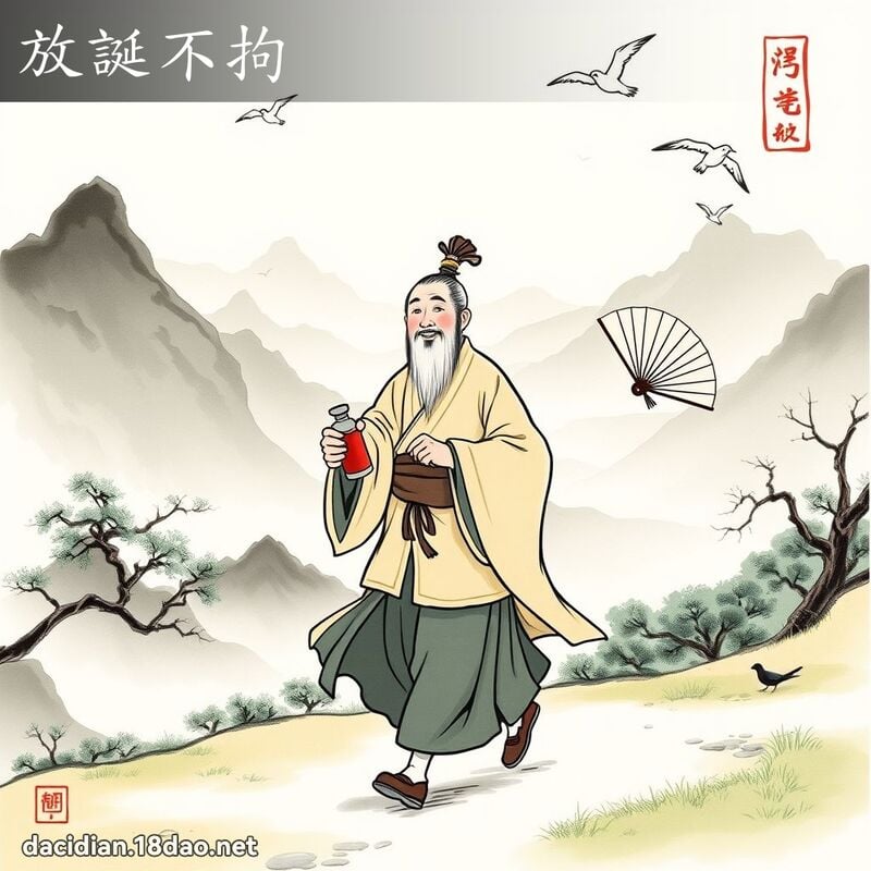 放誕不拘 配图