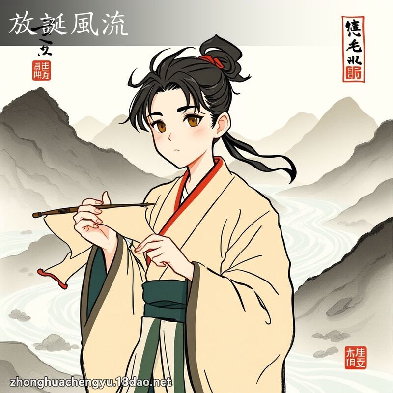 放誕風流 配图