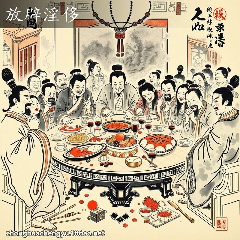 放辟淫侈 配图