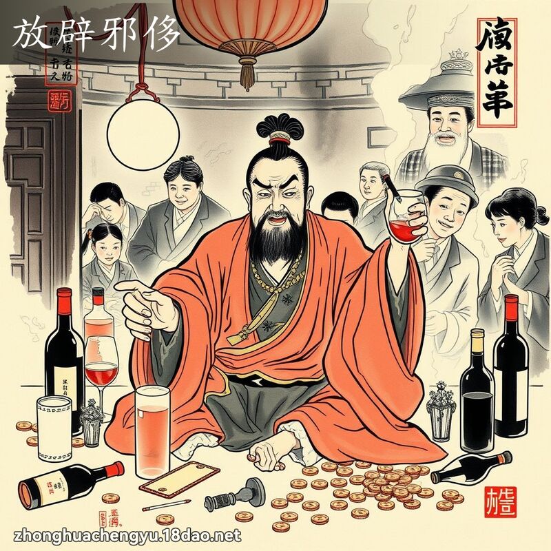 放辟邪侈 配图