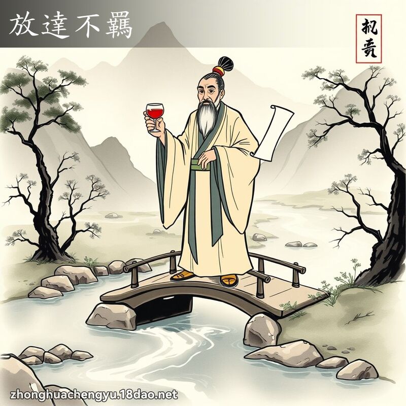 放達不羈 配图