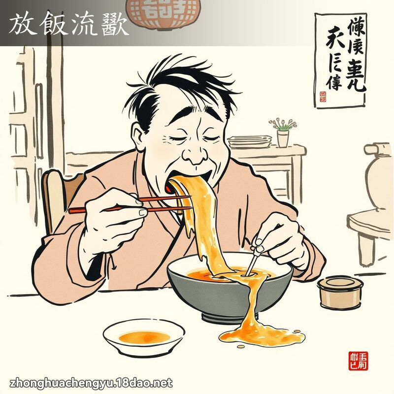 放飯流歠 配图