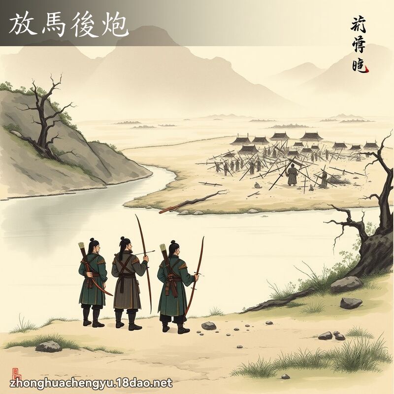 放馬後炮 配图