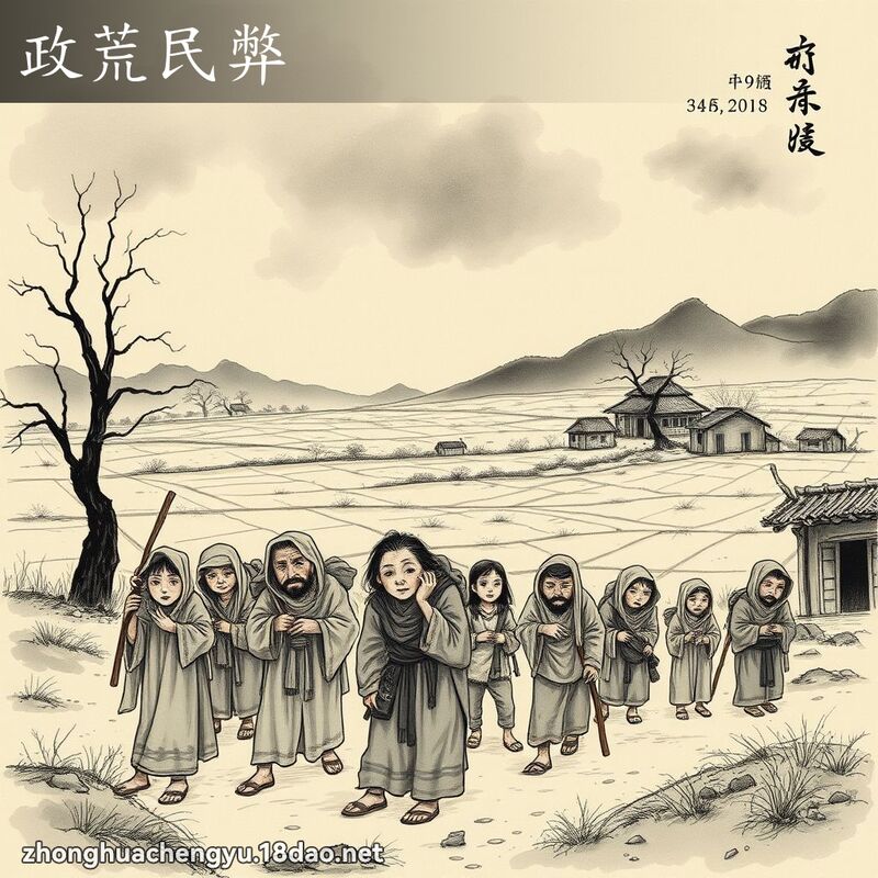 政荒民弊 配图