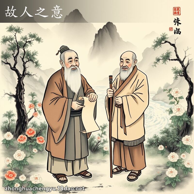故人之意 配图