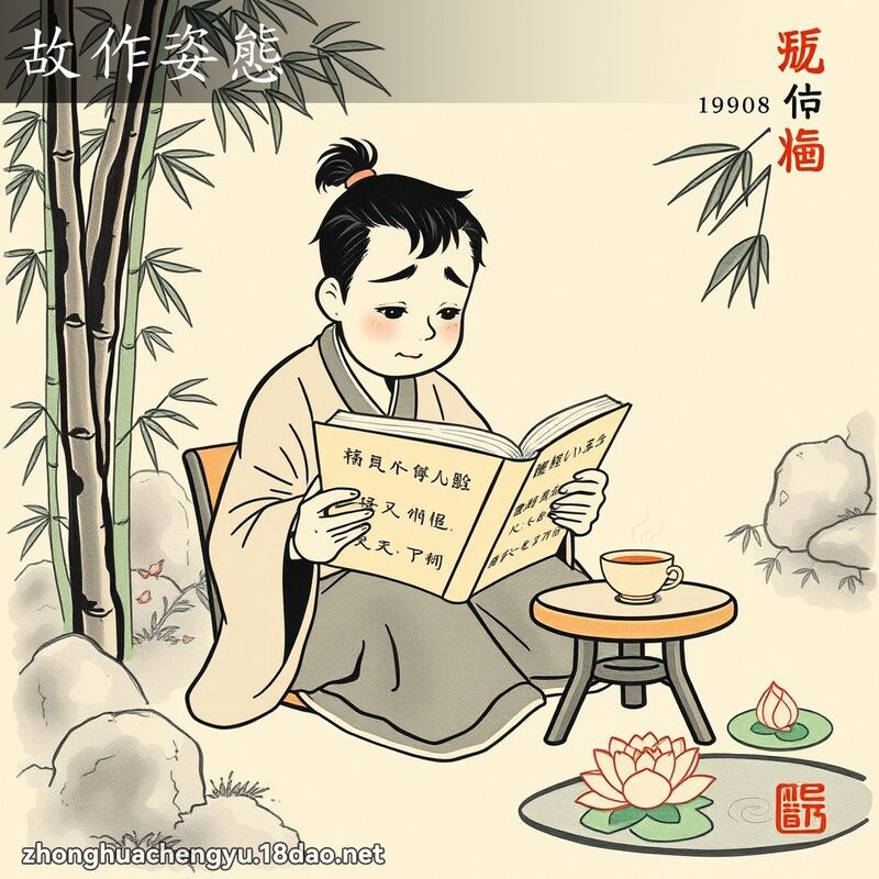 故作姿態 配图