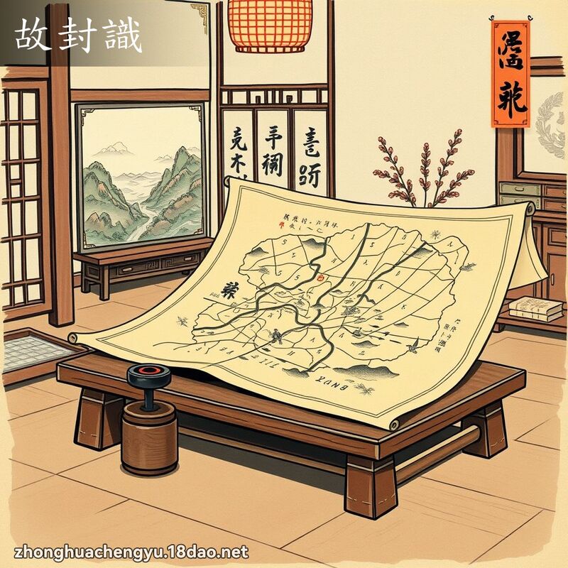 故封識 配图