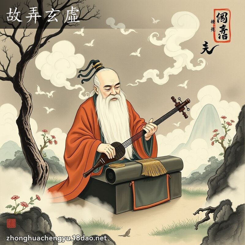 故弄玄虛 配图