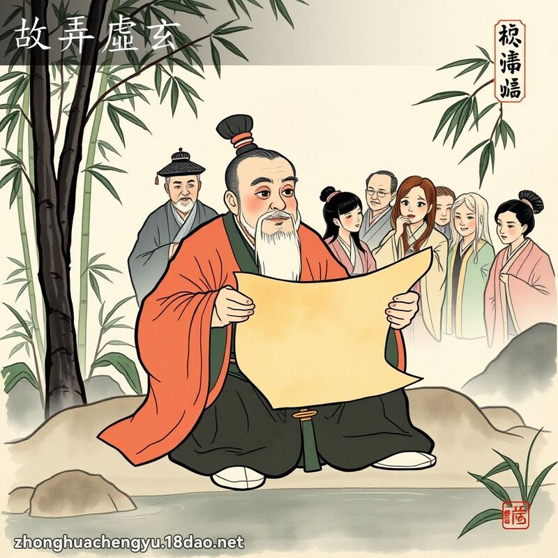 故弄虛玄 配图