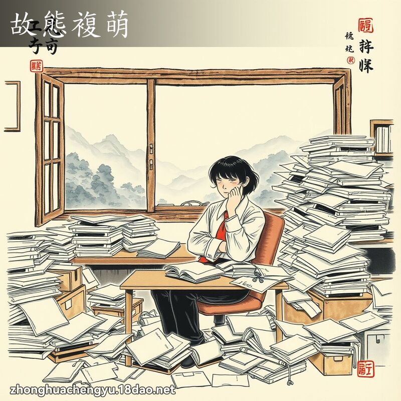 故態複萌 配图